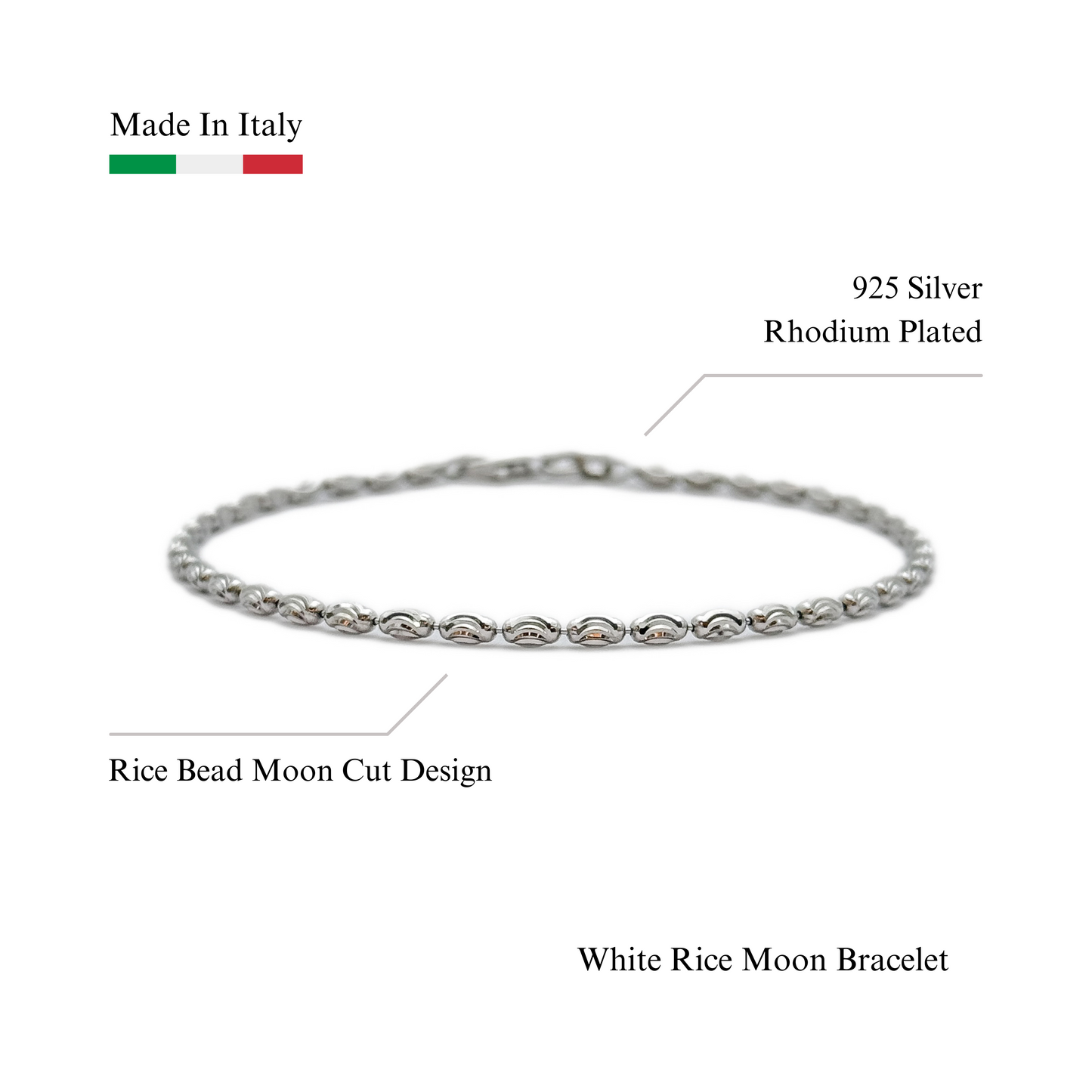 RICE-MOON-002 Bracelet